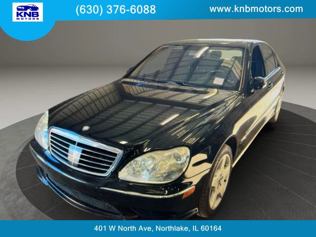 Black 2006 Mercedes-Benz S-Class S 600 Sedan Rear-Wheel Drive 5-Speed Automatic Overdrive