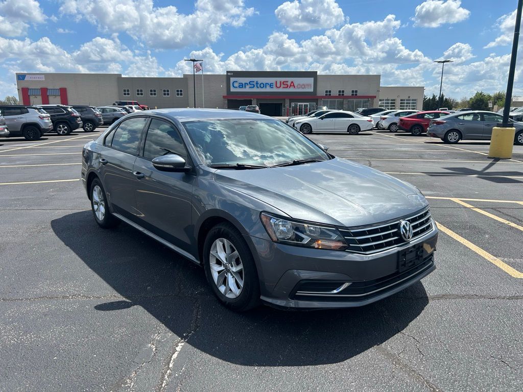 Platinum Gray Metallic 2018 Volkswagen Passat 2.0T S FWD Sedan Front-Wheel Drive 6-Speed Automatic