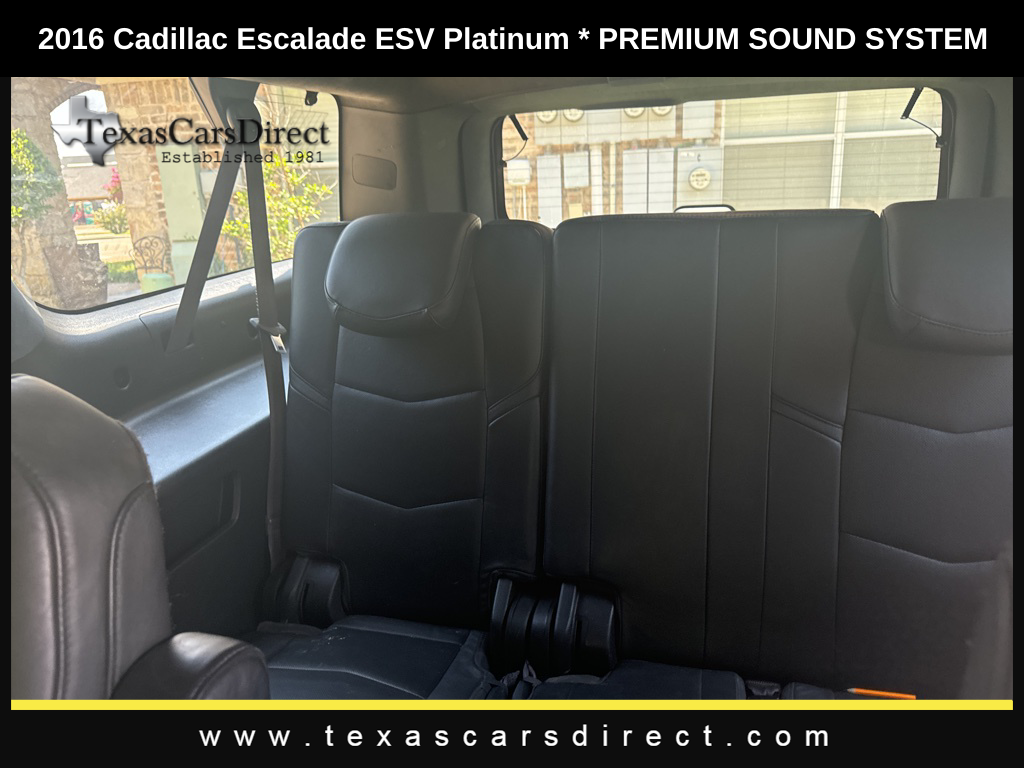 2016 Cadillac Escalade ESV Platinum Edition 13