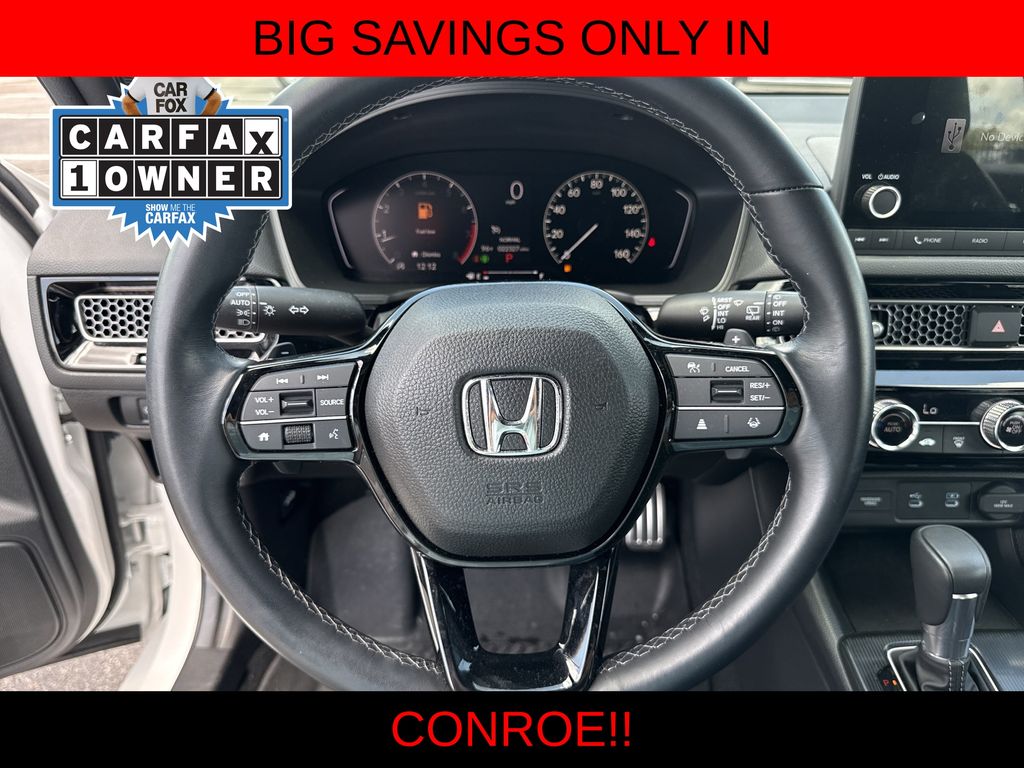 2025 Honda Civic Sport White at Community Toyota