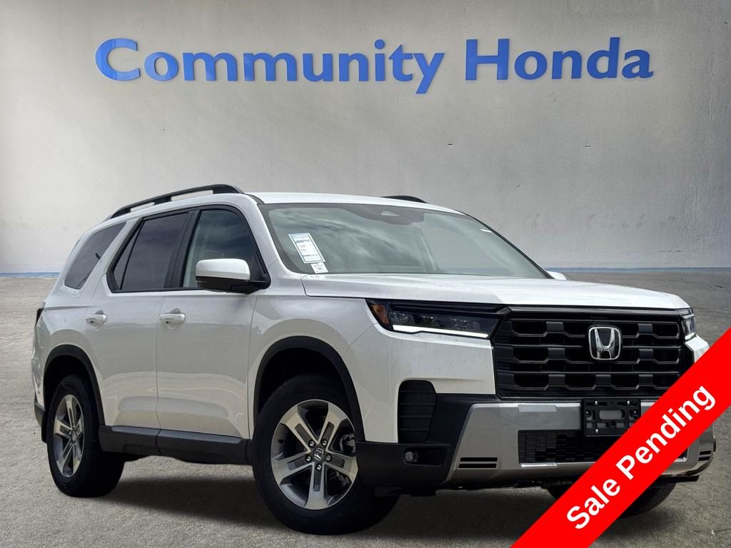 2026 Honda Pilot EX-L White at Classic Honda Galveston