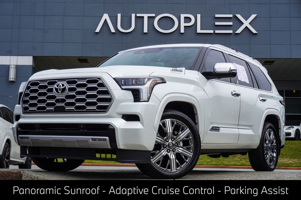 Pearl 2025 Toyota Sequoia SUV / Crossover Four-Wheel Drive Automatic