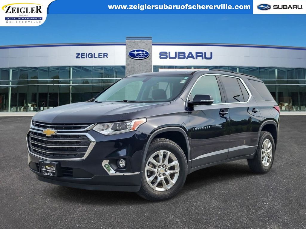 Midnight Blue Metallic 2020 Chevrolet Traverse SUV / Crossover Front-Wheel Drive 9-Speed Automatic