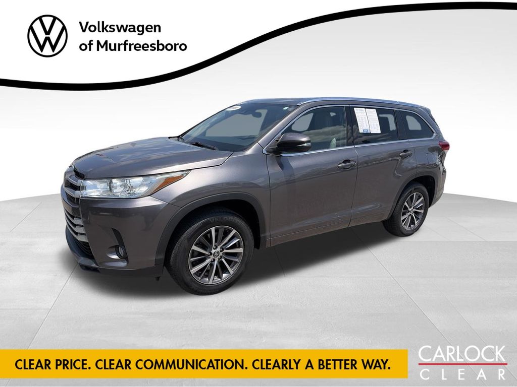 Predawn Gray Mica 2018 Toyota Highlander SUV / Crossover Front-Wheel Drive 8-Speed Automatic