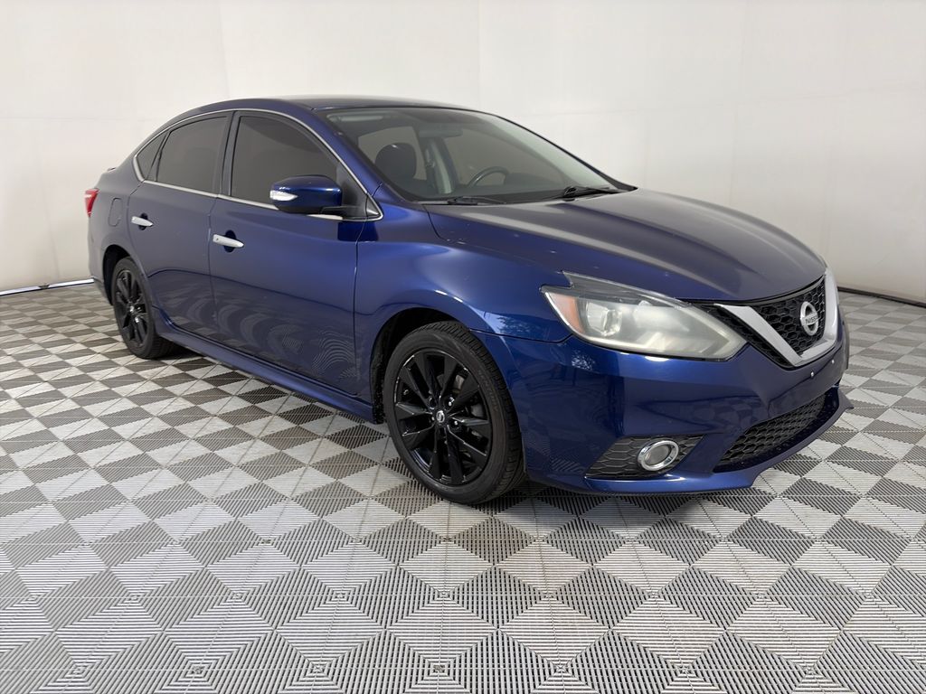 Deep Blue Pearl 2016 Nissan Sentra SR Sedan Front-Wheel Drive Continuously Variable Transmission