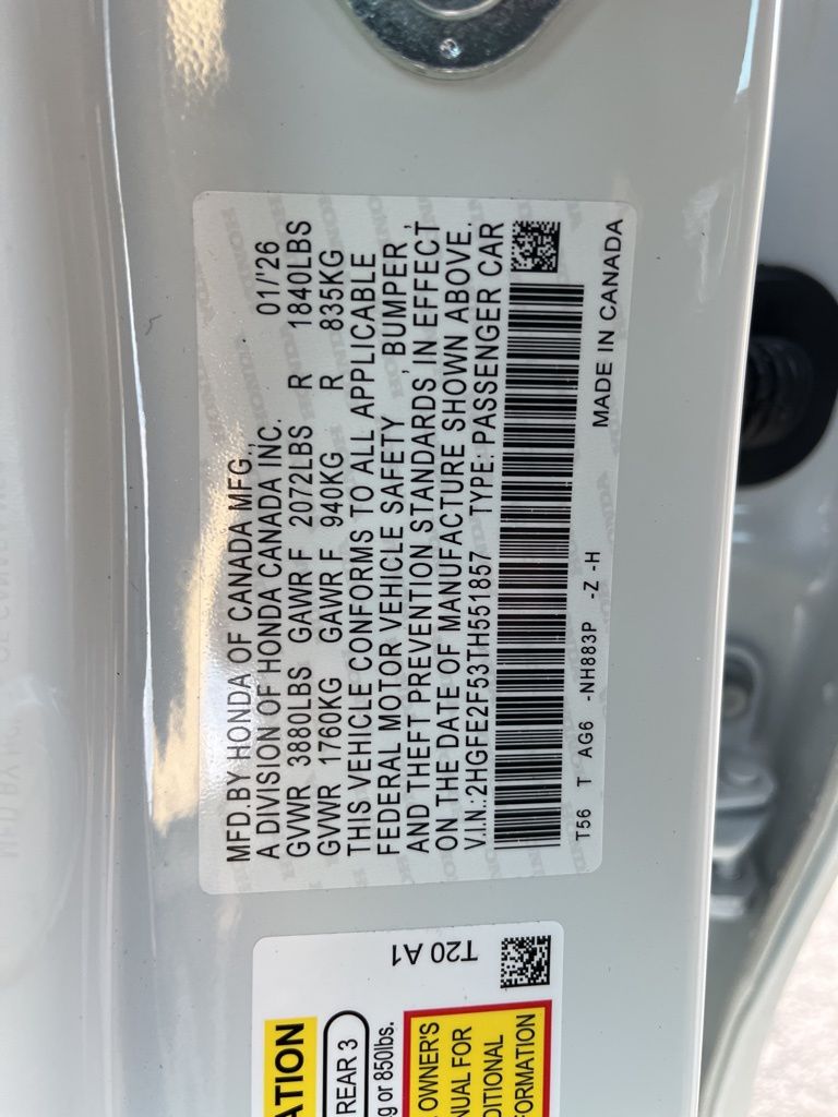 Thumbnail: 2026 Honda Civic - 5