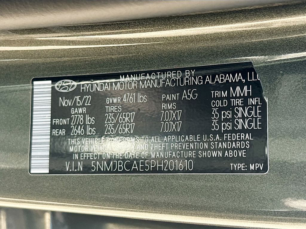 Used 2023 Gray Hyundai SEL image 29