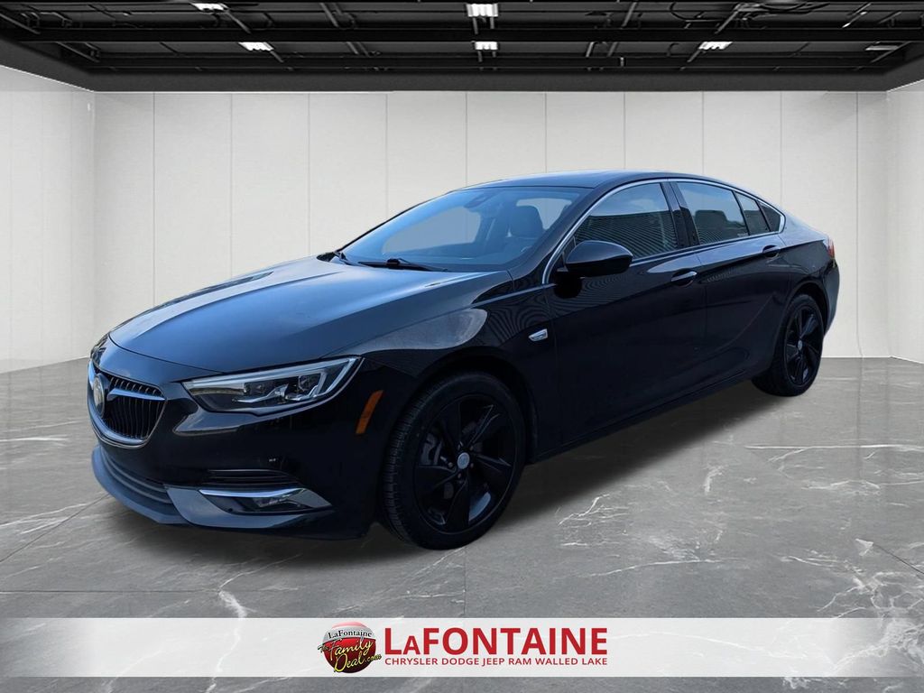 Black (Ebony Twilight Metallic) 2020 Buick Regal Sportback Sedan All-Wheel Drive 8-Speed Automatic