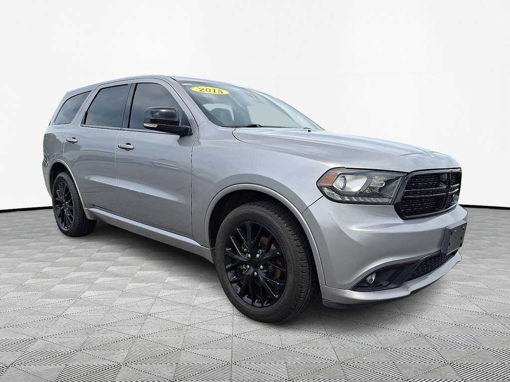 Billet Silver Metallic 2015 Dodge Durango SUV / Crossover All-Wheel Drive 8-Speed Automatic