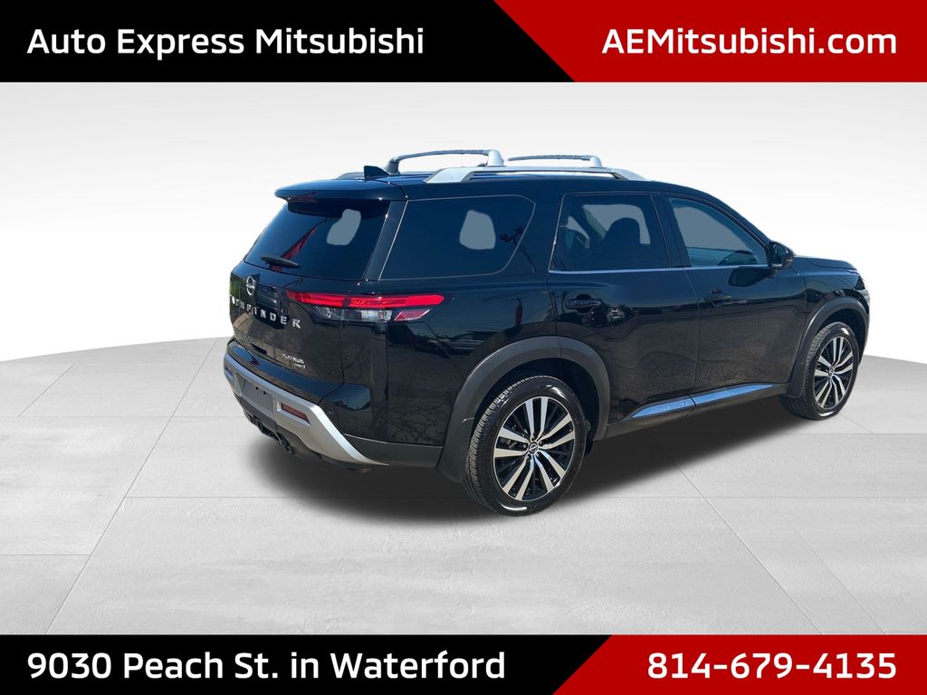 2024 Nissan Pathfinder Platinum Black at South Hills Kia