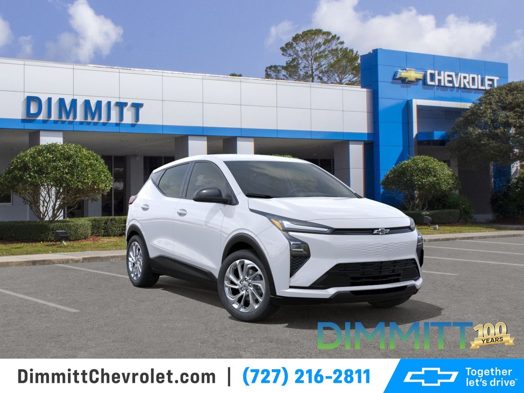 Summit White 2027 Chevrolet Bolt SUV / Crossover Front-Wheel Drive 1-Speed Automatic