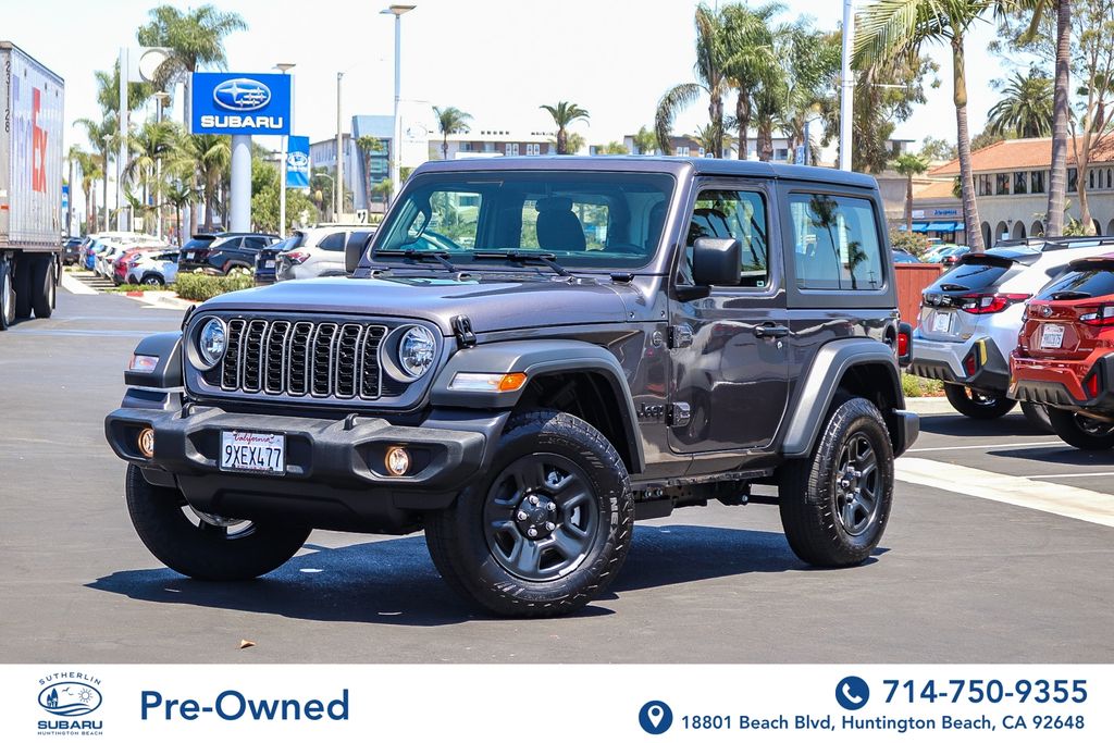 Crystal Metallic 2026 Jeep Wrangler SUV / Crossover Four-Wheel Drive 8-Speed Automatic