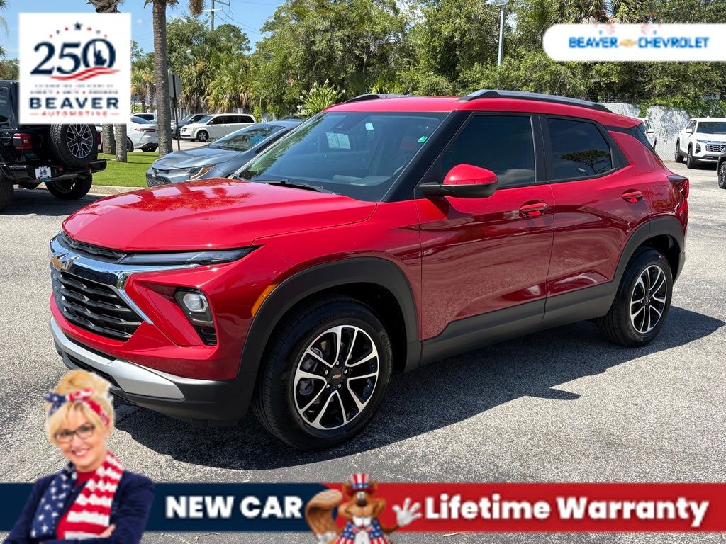 Red 2026 Chevrolet Trailblazer SUV / Crossover Front-Wheel Drive Continuously Variable Transmission