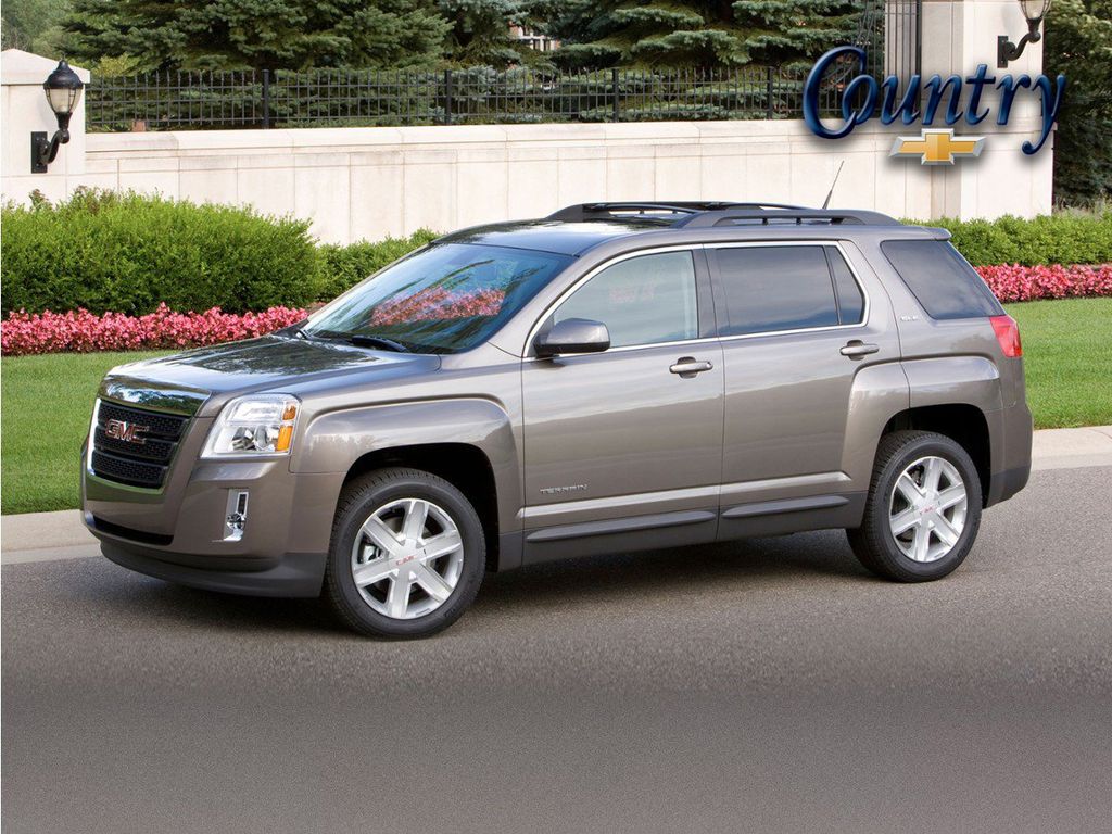 Blue Metallic 2013 GMC Terrain SUV / Crossover All-Wheel Drive 6-Speed Automatic