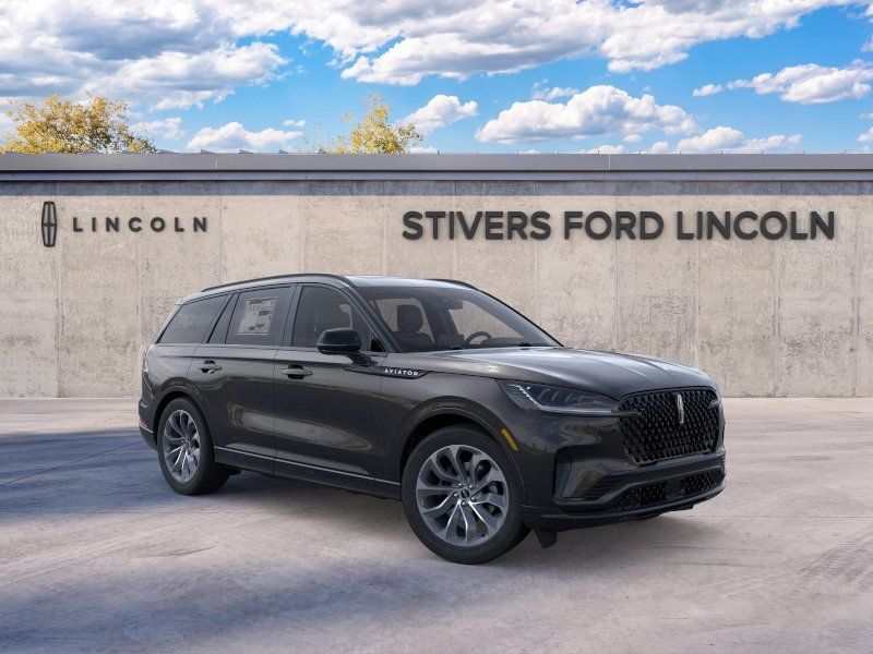 Infinite Black Metallic Clearcoat 2026 Lincoln Aviator SUV / Crossover Rear-Wheel Drive Automatic