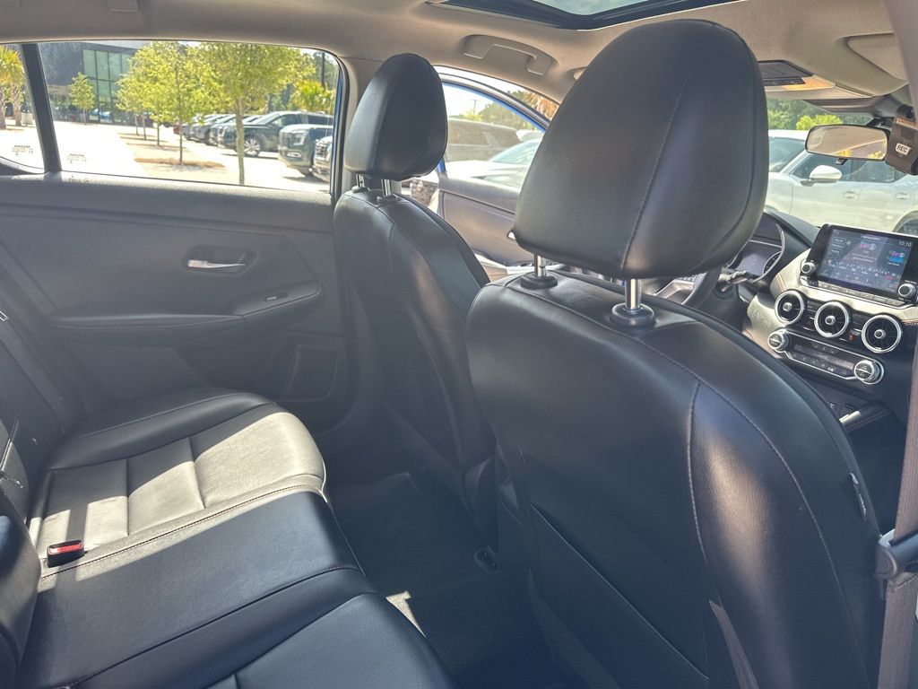 2024 Electric Blue Metallic Nissan Sentra SR FWD Sedan