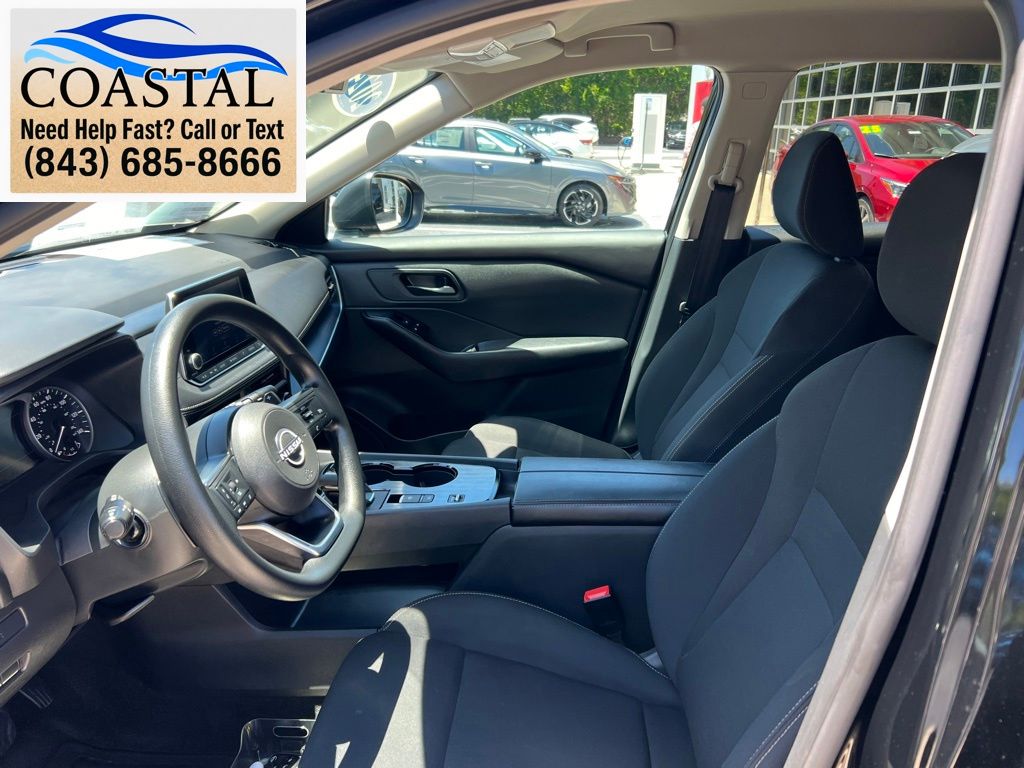 2024 Nissan Rogue S Black at Coastal Chevrolet Cadillac