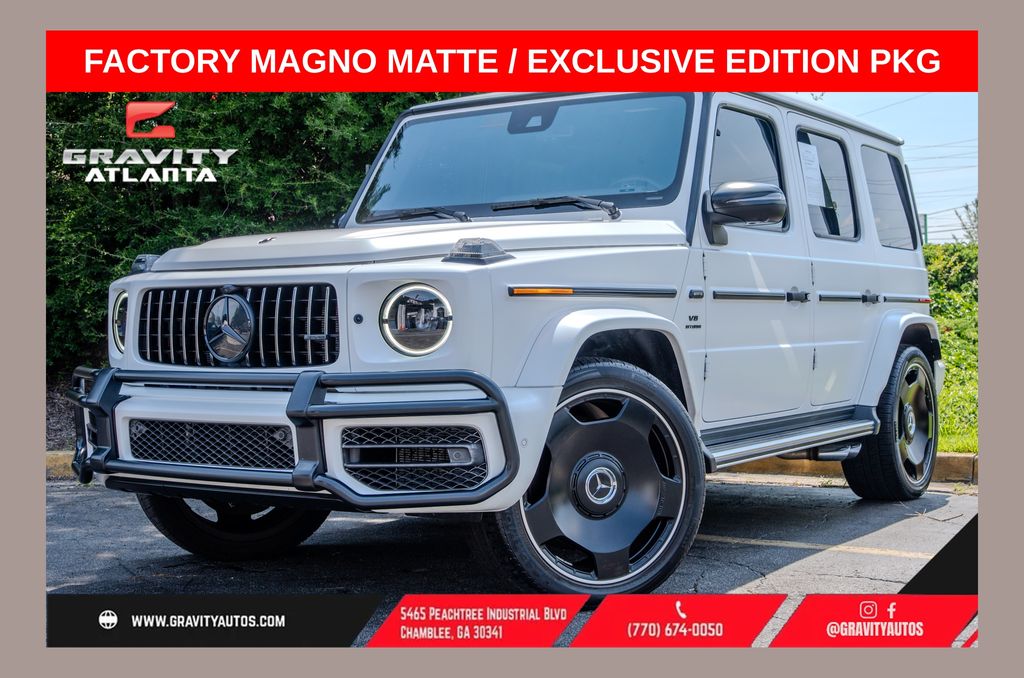G MANUFAKTUR Moonlight White magno 2022 Mercedes-Benz G-Class SUV / Crossover All-Wheel Drive 9-Speed Automatic