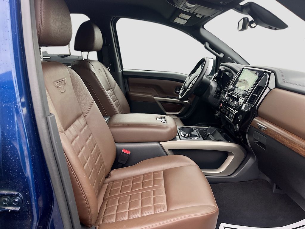 Used 2023 Deep Blue Pearl Nissan Platinum Reserve image 29