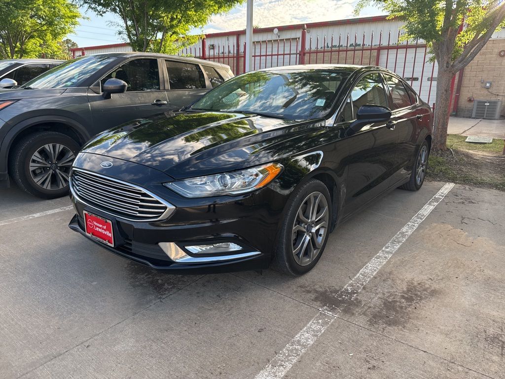 Shadow Black 2017 Ford Fusion SE Sedan Front-Wheel Drive 6-Speed Automatic