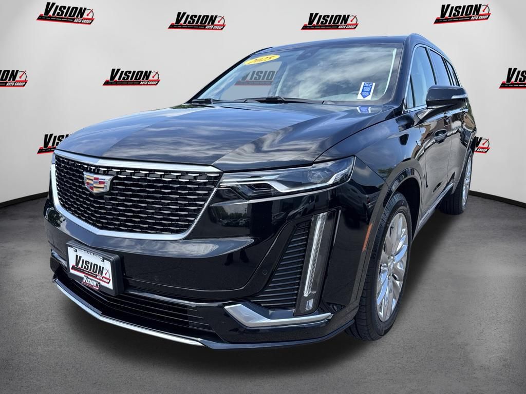 Stellar Black Metallic 2025 Cadillac XT6 SUV / Crossover Four-Wheel Drive 9-Speed Automatic