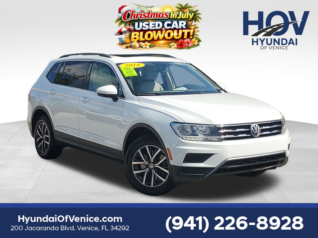 2018 Volkswagen Tiguan SE 4Motion