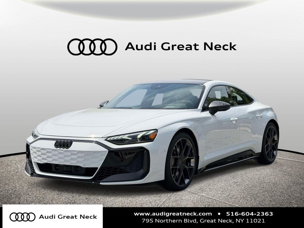 White 2026 Audi RS e-tron GT quattro Performance Sedan All-Wheel Drive 2-Speed Automatic