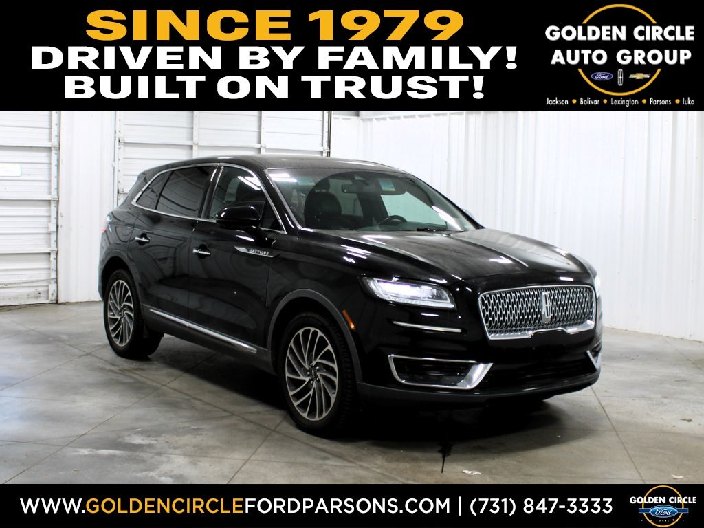 Infinite Black Metallic 2019 Lincoln Nautilus SUV / Crossover All-Wheel Drive 8-Speed Automatic