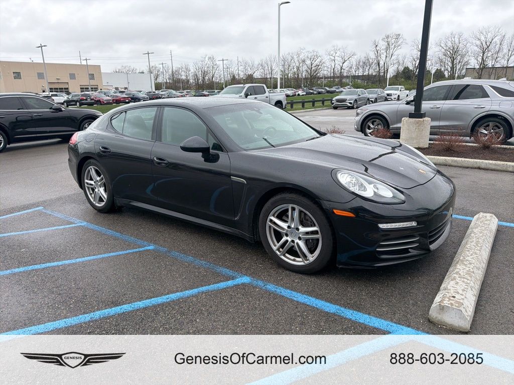 Black 2015 Porsche Panamera Sedan All-Wheel Drive 7-Speed Automatic