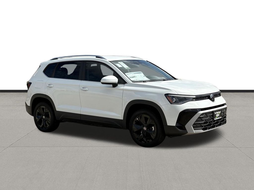 2026 Volkswagen Taos 1.5T SE White at DeMontrond Automotive Group