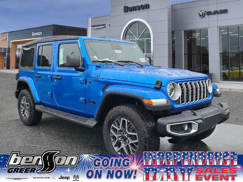 Blue Pearl 2025 Jeep Wrangler SUV / Crossover Four-Wheel Drive 8-Speed Automatic