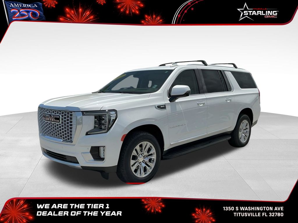 White Frost Tricoat 2024 GMC Yukon XL SUV / Crossover 4X2