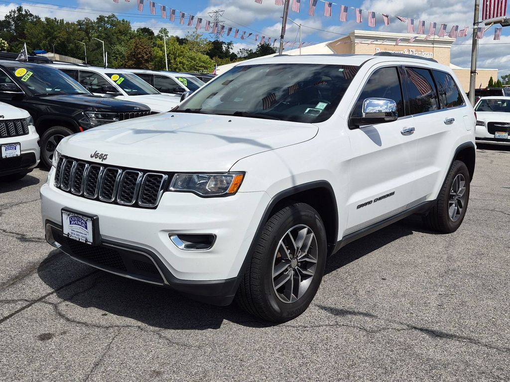 Bright White Clearcoat 2018 Jeep Grand Cherokee SUV / Crossover Four-Wheel Drive 8-Speed Automatic
