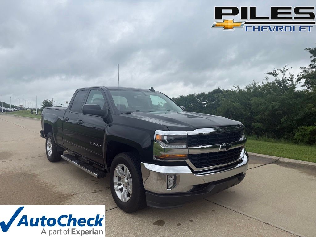 Black 2019 Chevrolet Silverado 1500 Pickup Truck Four-Wheel Drive 6-Speed Automatic Overdrive