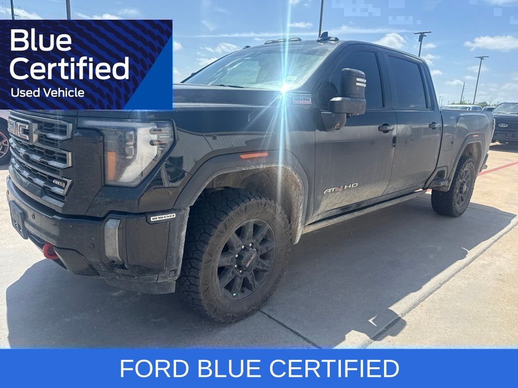 Onyx Black 2024 GMC Sierra 2500HD Pickup Truck Four-Wheel Drive Automatic