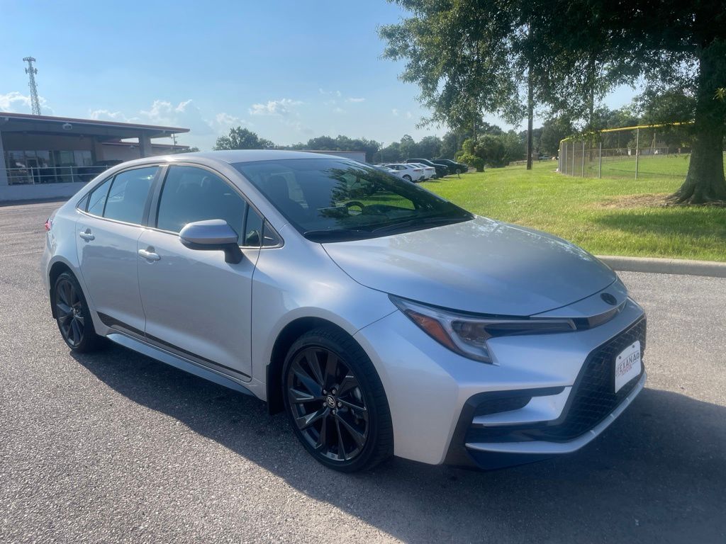 Classic Silver Metallic 2026 Toyota Corolla Sedan Front-Wheel Drive Continuously Variable Transmission