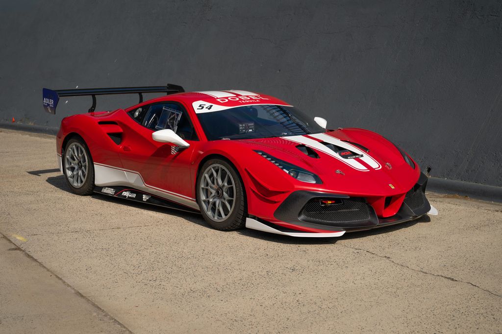 Red 2023 Ferrari 488 Coupe Automatic