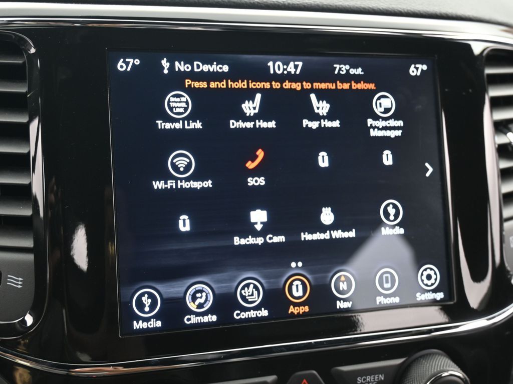 Used 2021 Diamond Black Crystal Pearlcoat Jeep Laredo X image 20