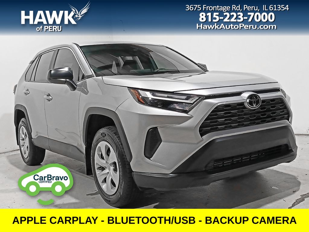 Silver Sky Metallic 2025 Toyota RAV4 LE AWD SUV / Crossover All-Wheel Drive 8-Speed Automatic
