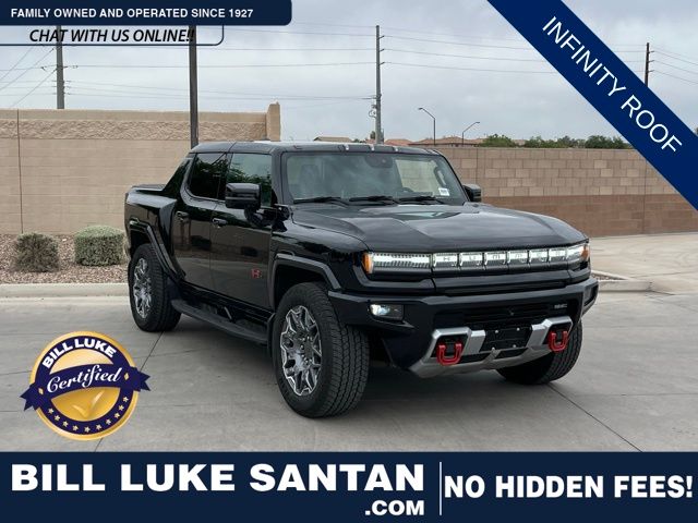 Void Black 2025 GMC Hummer EV Pickup 3X Crew Cab AWD Pickup Truck All-Wheel Drive 1-Speed Automatic