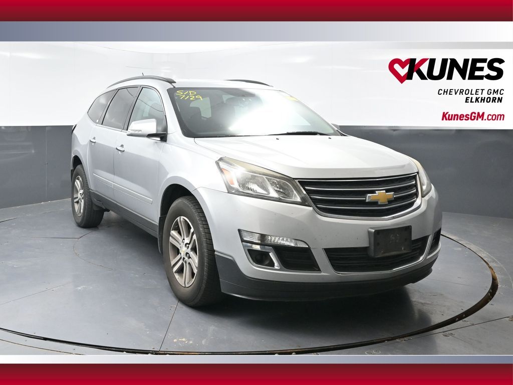 Silver Ice Metallic 2015 Chevrolet Traverse SUV / Crossover Front-Wheel Drive 6-Speed Automatic