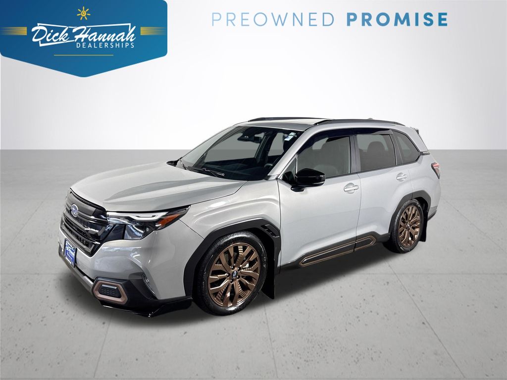 River Rock Pearl 2025 Subaru Forester SUV / Crossover All-Wheel Drive Continuously Variable Transmission
