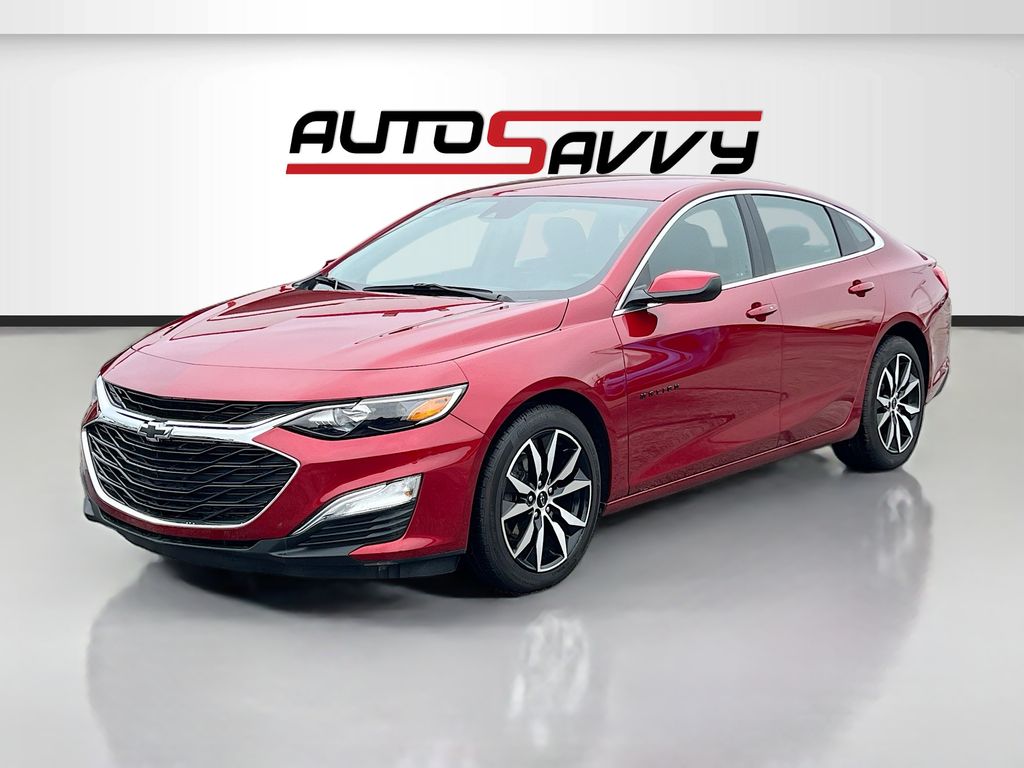 2024 Chevrolet Malibu RS Red at Shottenkirk Kia Fort Bend