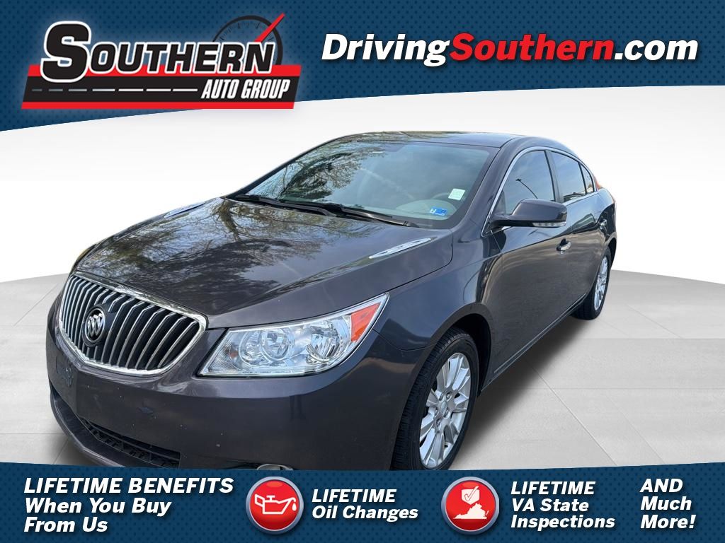 Storm Gray Metallic 2013 Buick LaCrosse Leather FWD Sedan Front-Wheel Drive 6-Speed Automatic