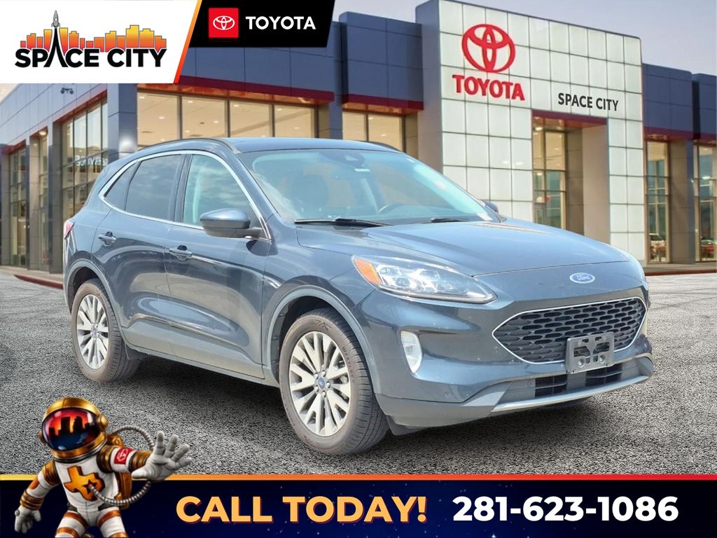 Blue Metallic 2022 Ford Escape SUV / Crossover All-Wheel Drive 8-Speed Automatic