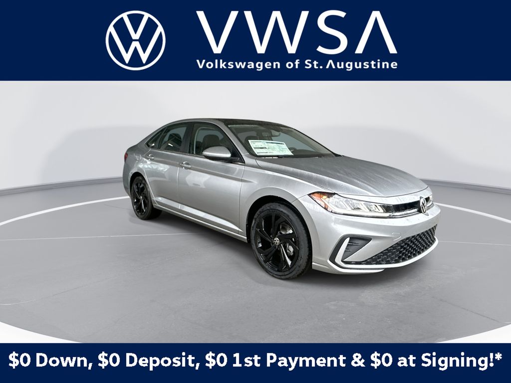 Pyrite Silver Metallic 2026 Volkswagen Jetta Sedan Front-Wheel Drive 8-Speed Automatic