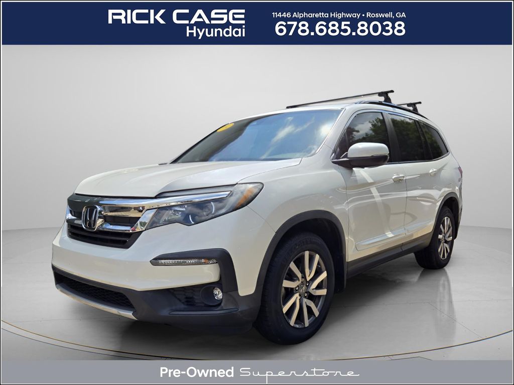 White 2019 Honda Pilot SUV / Crossover All-Wheel Drive 6-Speed Automatic