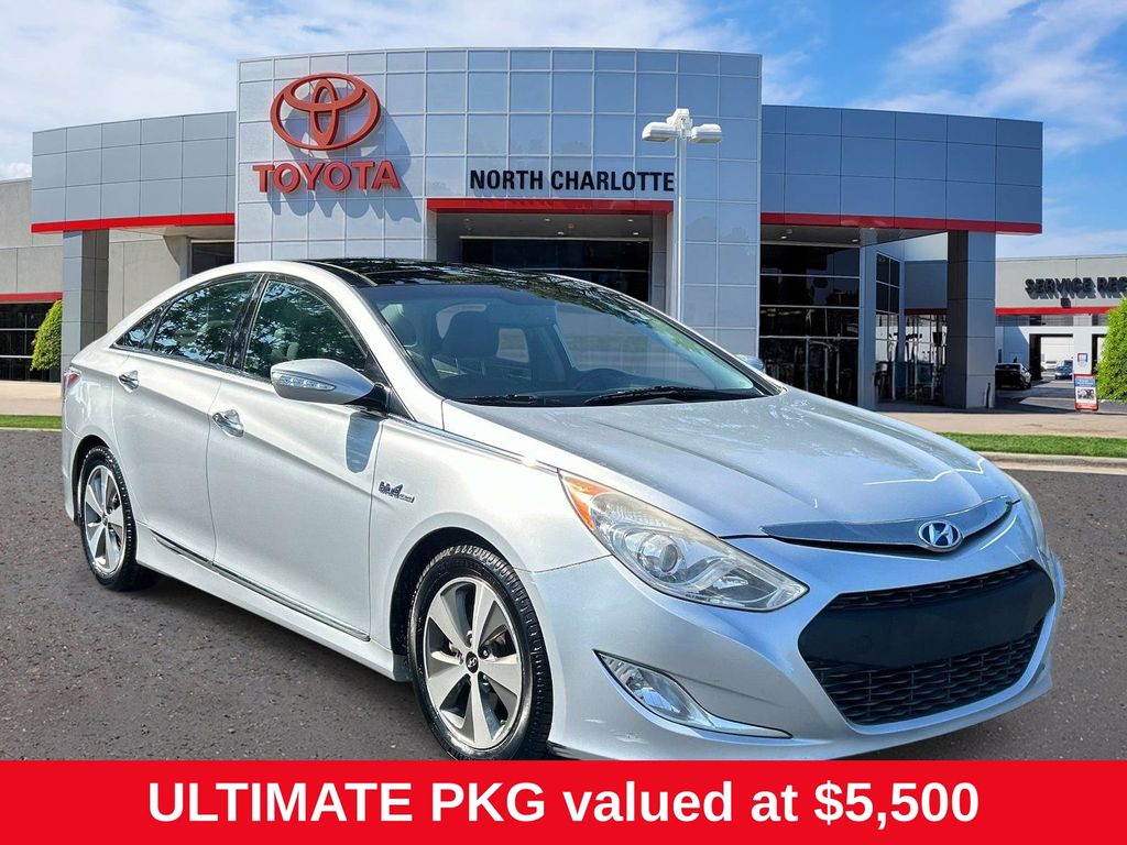 Silver Frost Metallic 2012 Hyundai Sonata Hybrid Sedan Front-Wheel Drive 6-Speed Automatic
