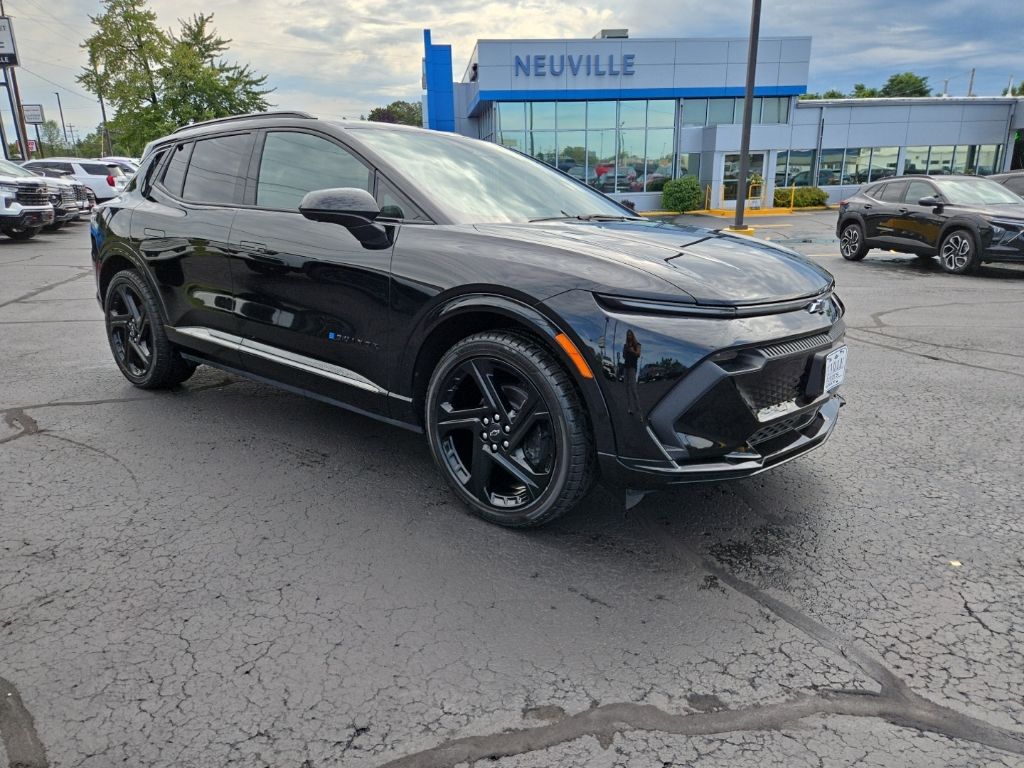 Black 2025 Chevrolet Equinox EV SUV / Crossover Front-Wheel Drive 1-Speed Automatic