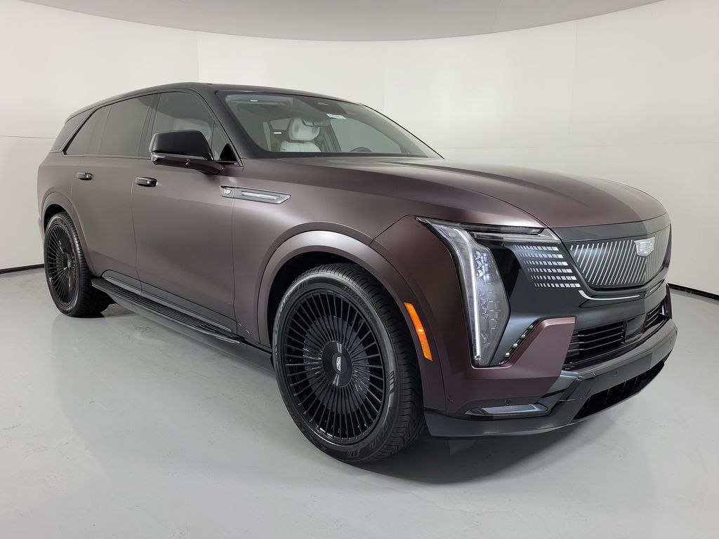 Black Cherry Tintcoat 2026 Cadillac Escalade IQ SUV / Crossover All-Wheel Drive 1-Speed Automatic